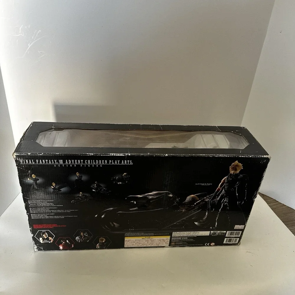 Final Fantasy VII Advent Children - Cloud & Fenrir Figure no.0 (Play Arts, 2005)